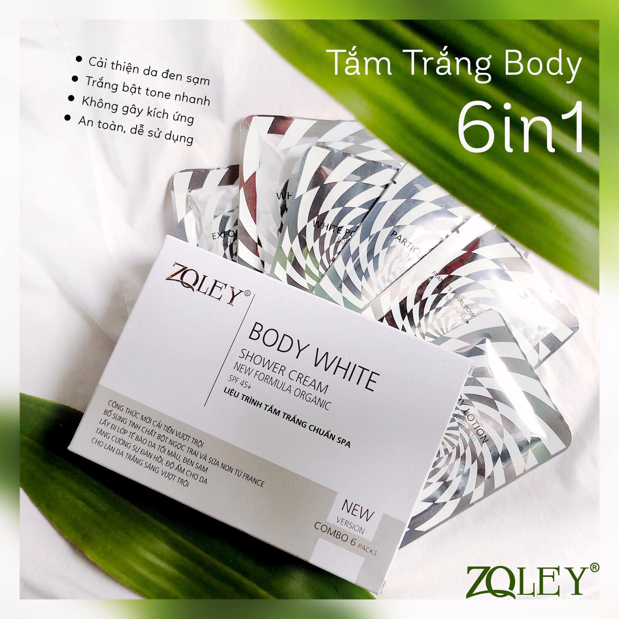 Tắm trắng 6 trong 1 Zoley
